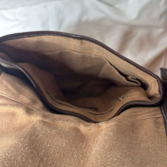 Coach Y2K Brown/Light Brown Signature Canvas Bag. - Picture 11 of 12